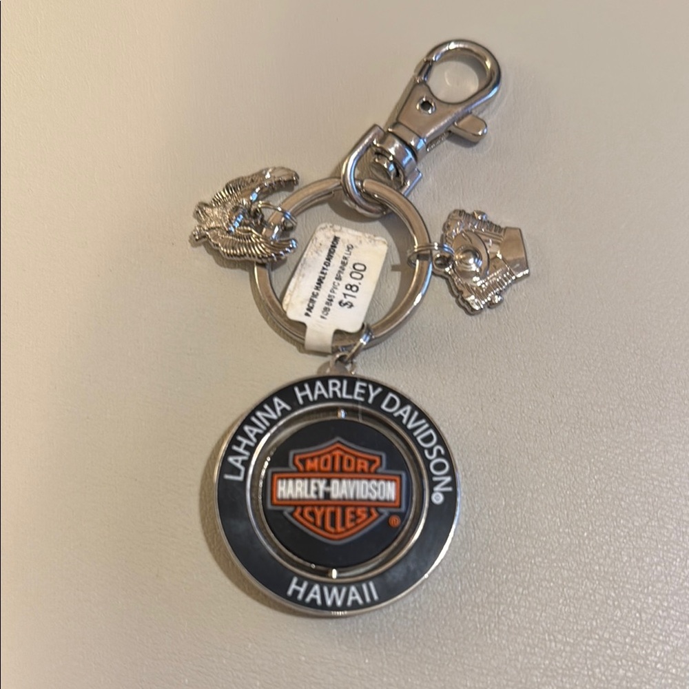 Harley-Davidson Lahaina spinning Keychain
